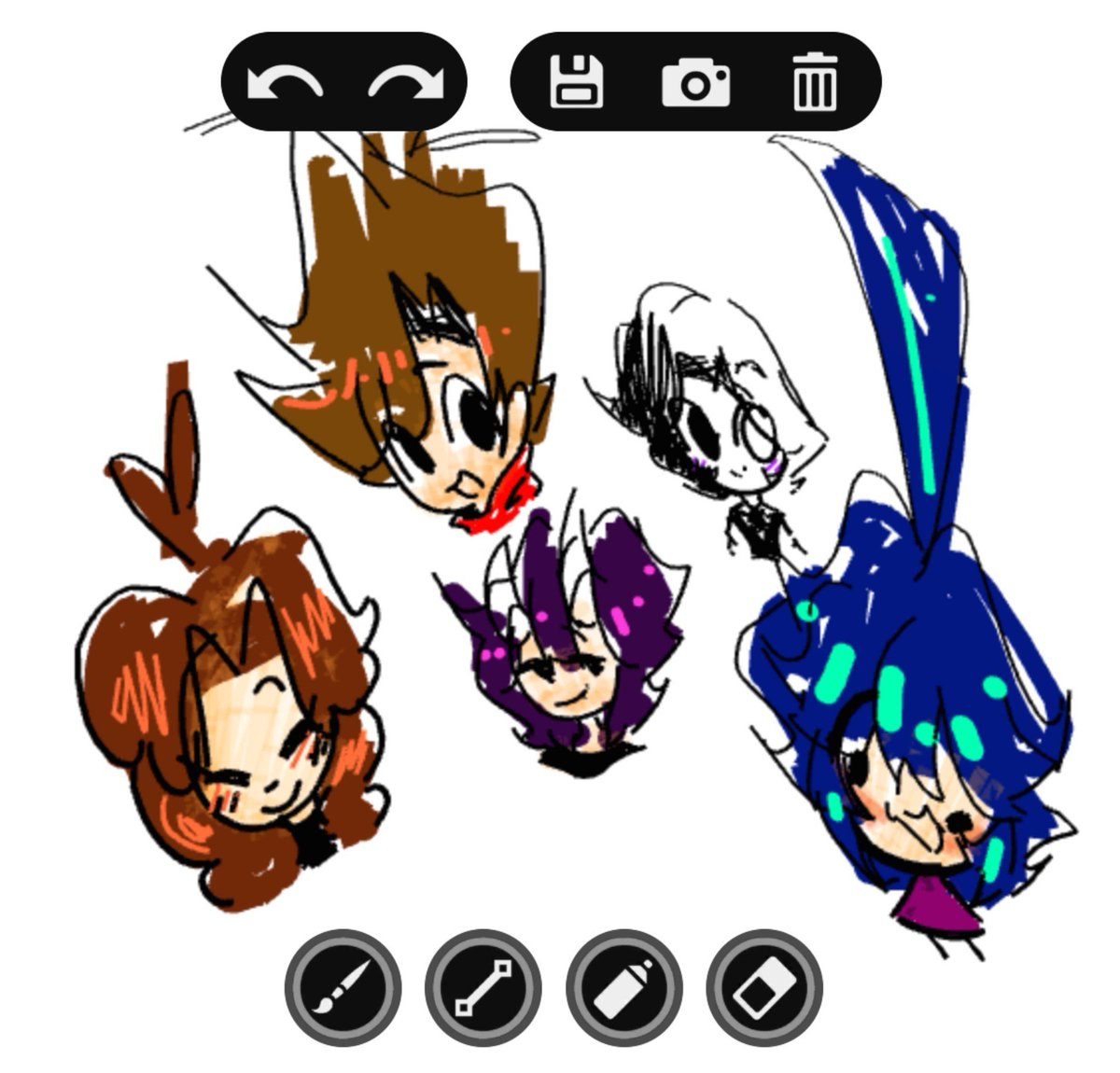 Kim_silvianwn's tweet photo. La tengo bien parada! jsksjsk Dibujitos que hice en Roblox 

#art https://t.co/nSFVmuI5Ti