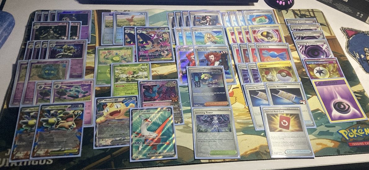 Craxke3r_'s tweet photo. I won a League Challenge with Mega Lopunny/Bronzong—undefeated at 4-0-1. After some solid pre-event testing with @s_suchisss and @Haydix_PK , I’m more than happy with the result.

+15 Championship Points
+9 prize packs
+1 Celebrations ETB https://t.co/qFEnRY5UTP