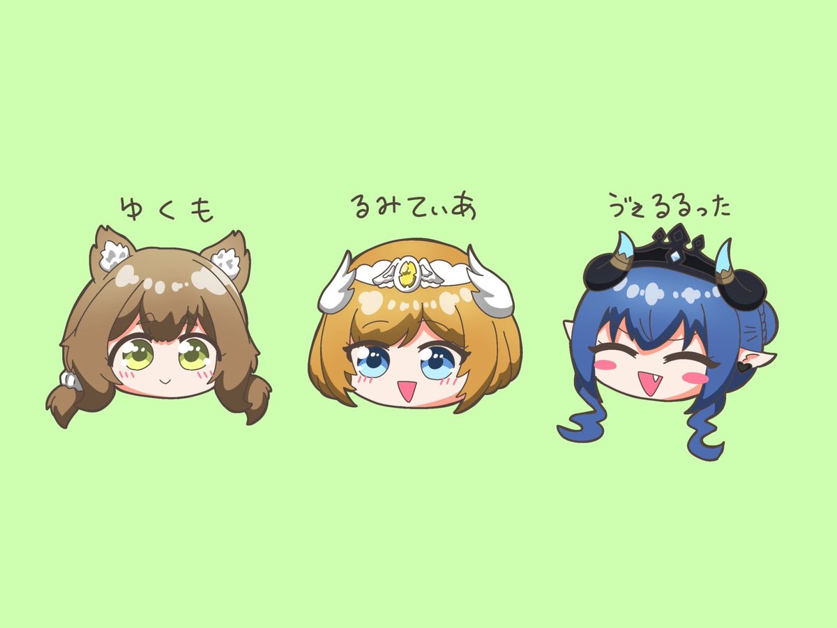 DURCHANSUKI_5's tweet photo. あるかなでぃあ御三家🦊🪽😈 https://t.co/jmm6EmZzIt
