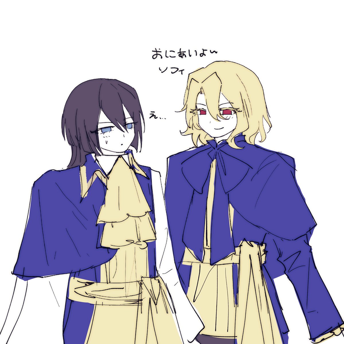 kazehaya431's tweet photo. 前からずっとこれ描きたかったんだ。 https://t.co/3BU8pDVAAV