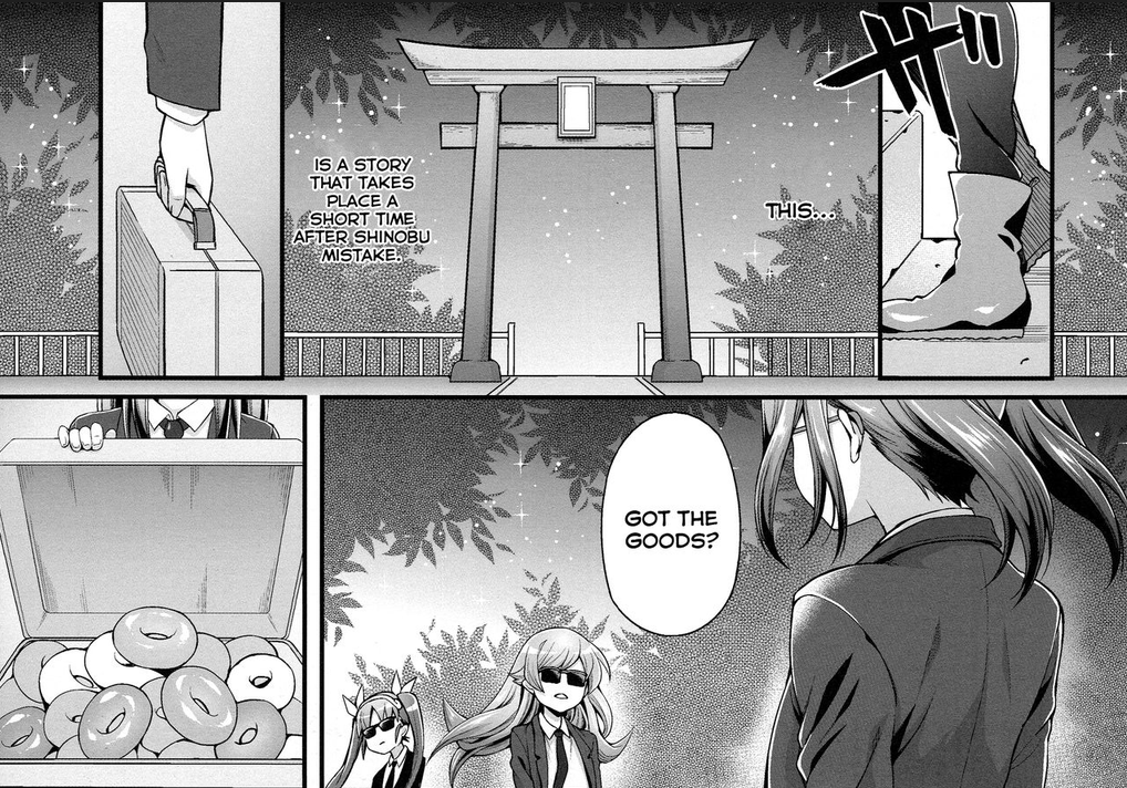 ratdograt_'s tweet photo. @TundraSentiment i concur, with monogatari there's 0 contrivance necessary, i mean, take this for example, this could easily happen in the series itself. easily. https://t.co/HXzU9njh4L