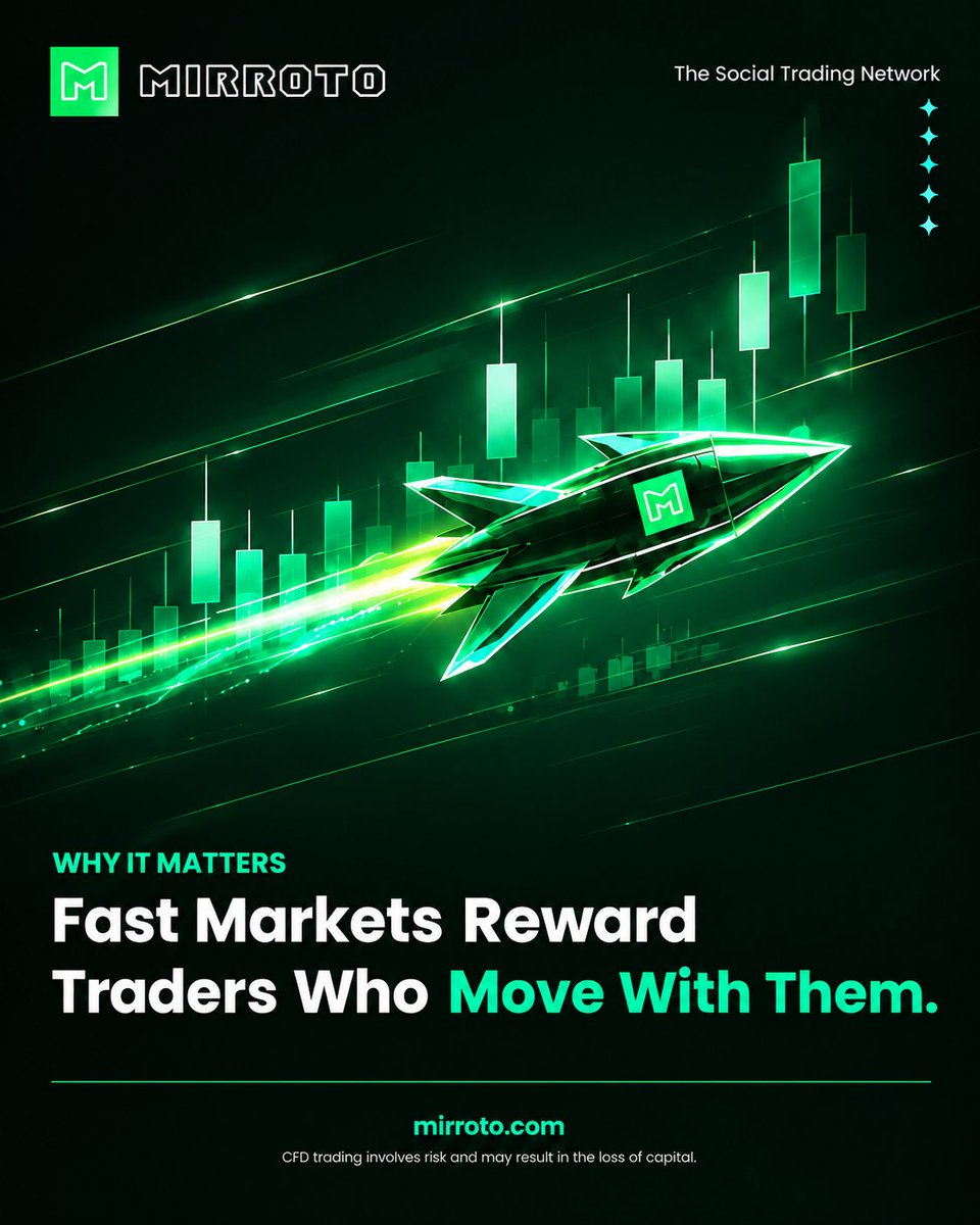 MIRROTO_GLOBAL's tweet photo. 💻 MIRROTO Copy Trading mirrors your chosen trader's moves in real time.

💹 That's where real-time mirroring comes in, helping your account follow the action with minimal delay.

And every trade you copy can also earn you up to 20% in trading rebates.

#Mirroto #CopyTrading https://t.co/ohoTdAmS0S