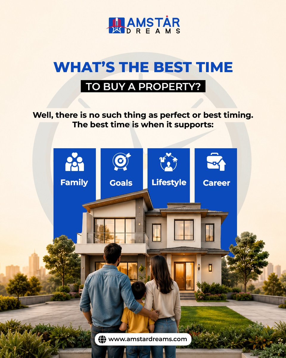 amstardreams's tweet photo. Consult with close ones as well as an agency expert to know the best time to make a purchase.

#ChicagoRealEstate #IllinoisHomes #AmstarDreams https://t.co/WWB136AI02