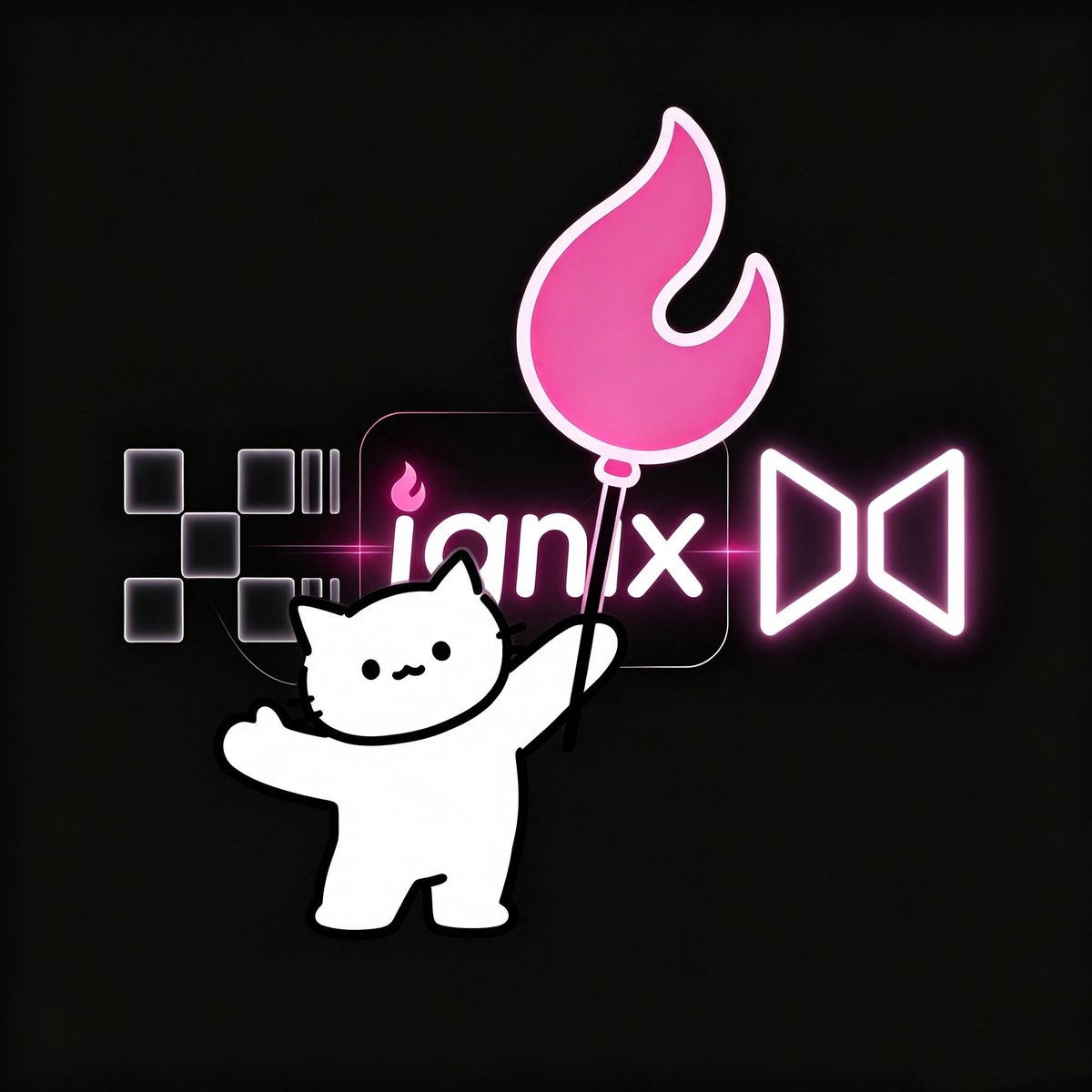 IGNIXCAT's tweet photo. "A perfect ecosystem needs more people involved. Make no mistake, represented by my pink flame. Let's build XLayer together. Who am I? I'm part of the XLayer ecosystem family: the ICAT community."
@XLayerOfficial @zakk_okx @Ignixbot @Glen_Ignix @Blonskr https://t.co/PEo0wUUoWe