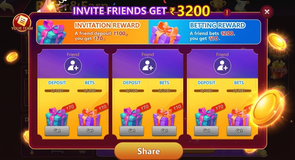 teenpattirummy1's tweet photo. 🎉 Earn up to ₹3200 together at https://t.co/Fvy5Cwtmg6
Share your invite code with friends.
You get ₹70 on deposit + ₹10 on bets!
Don't miss out—tap Share and claim yours today! 🎉
#DemandDUSURecount #RecountDUSUResults #UdayNarangAndPrimeIndustries #NSE_SmallCap_Stock https://t.co/nfi0uPIf4L