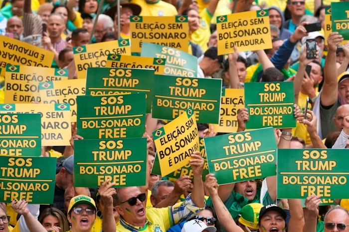 Nn43835's tweet photo. From the left: 
Hong Kong (2020) -  Brazil (2025) -  Japan (2026) -  Korea (2026).

Whenever freedom democracy has come under threat in their own countries, people of the free world have gathered in large numbers. 

They have asked Donald Trump for help. They have backed him. 
They have leaned on him.

That is not only because he is President of the United States. 

It is because he is the foremost leader standing so that humanity is not ruled by a particular bloc of evil — a leader who defends freedom.

A true Korean — and anyone in the free world who knows what freedom is worth — will stand to the end with our true hero, Donald Trump. 

We will support him with everything we have, and help his work go forward.

Let the free world stand with Trump, a true hero!!
We Go Together!!!