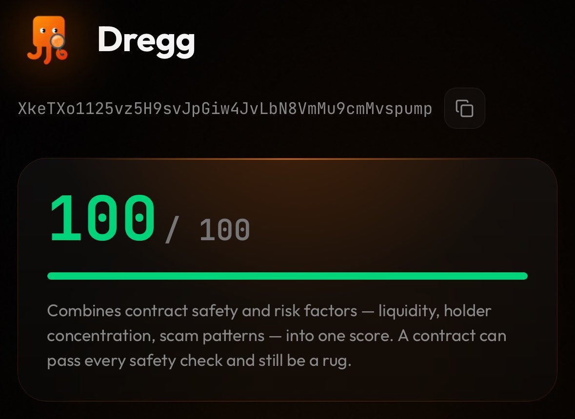 TheBlocktoApp's tweet photo. $DREGG - @DreggNet: Something is cooking here. Perfect contract + significant holders growth. 

Btw: Ember was a pre-1.0 contributor to Rust language, created the first version of rustdoc &amp; Ex-founding engineer Mina Protocol. https://t.co/yoR4zaHgEC