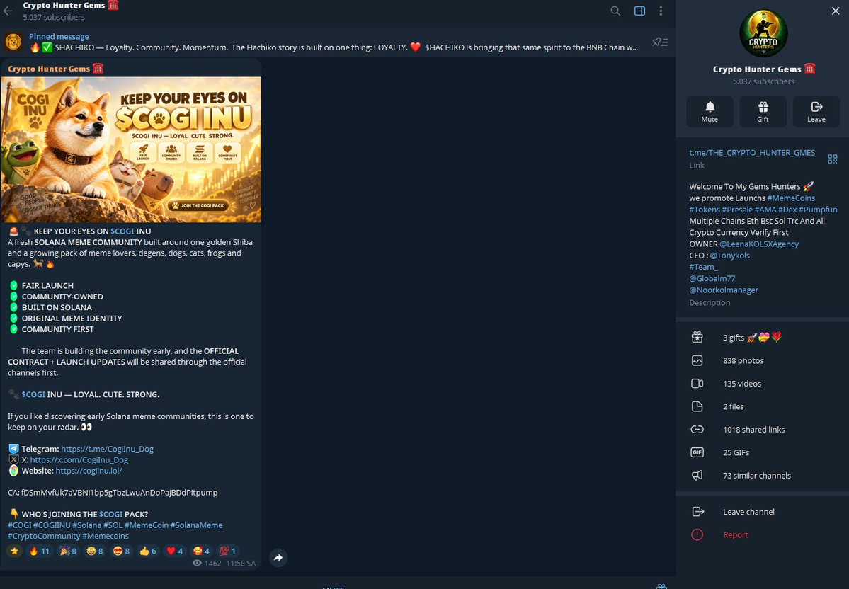 CogiInu_Dog's tweet photo. 🚀 WE’RE NOT STOPPING HERE!

$COGI is only getting started. 🐕🔥
🎯 NEXT TARGET: $300K MC
We keep building.
We keep growing.
We keep pushing together. 💪

LET’S TAKE $COGI TO THE NEXT LEVEL TOGETHER! 🚀💎
📌 CA:
 fDSmMvfUk7aVBNi1bp5gTbzLwuAnDoPajBDdPitpump https://t.co/LBbR242FZA