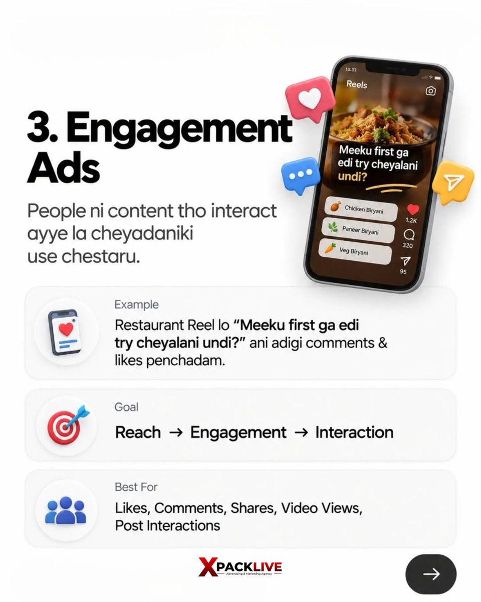 Xpacklive's tweet photo. 🚀 What types of ads can businesses run?

From social media and search ads to display and video advertising, businesses have multiple ways to reach their target audience.
The right format depends on your goals, audience, budget, platform, and region.
#Xpacklive #marketingagency https://t.co/2gcYWqRFMo