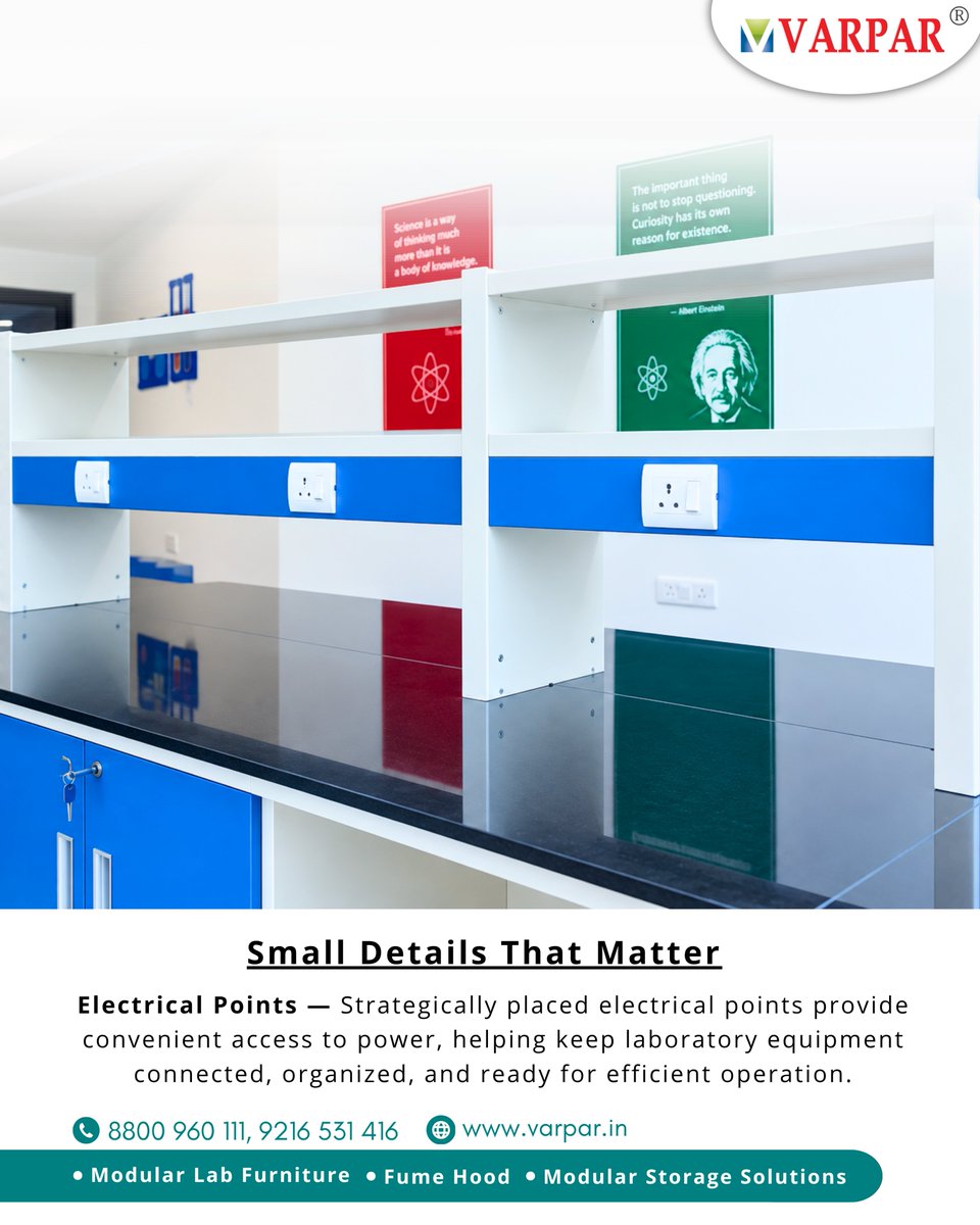 VarparFurniture's tweet photo. VARPAR — Innovating Laboratory Spaces.
#VARPAR #LabFurniture #LaboratoryDesign #LabInfrastructure #ElectricalPoints #LaboratorySolutions #ModularLabFurniture #LabDesign #SmartLaboratory #LaboratoryFurniture https://t.co/f0dIPDrkRJ