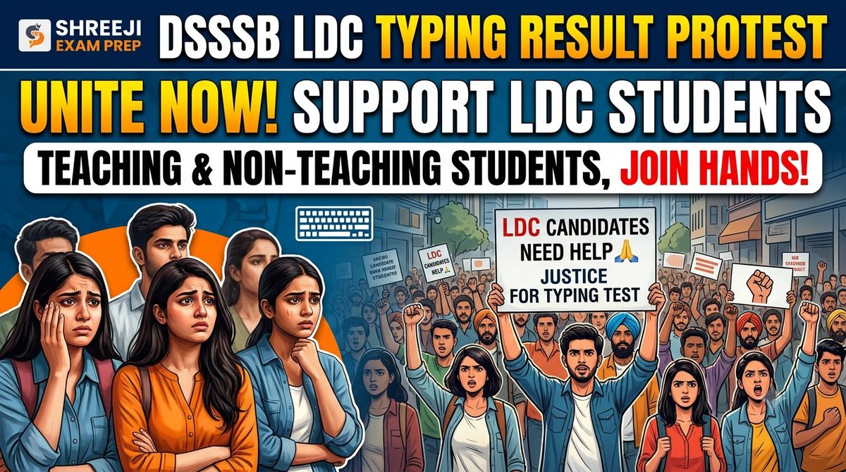 ShubhamSangam3's tweet photo. 🚨 Release DSSSB DASS Grade 4 (802/23) typing result. 1.5 months is enough time ⏳ Recruitment is already delayed by 3.5+ years! 😡 Stop delaying! 

#ReleaseDass4TypingResult #ReleaseTypingResult
#ReleaseDass4Edossier
 @dsssbofficial @LtGovDelhi @DelhiGovDigital @SandhuTaranjitS https://t.co/PKLrlNzyME