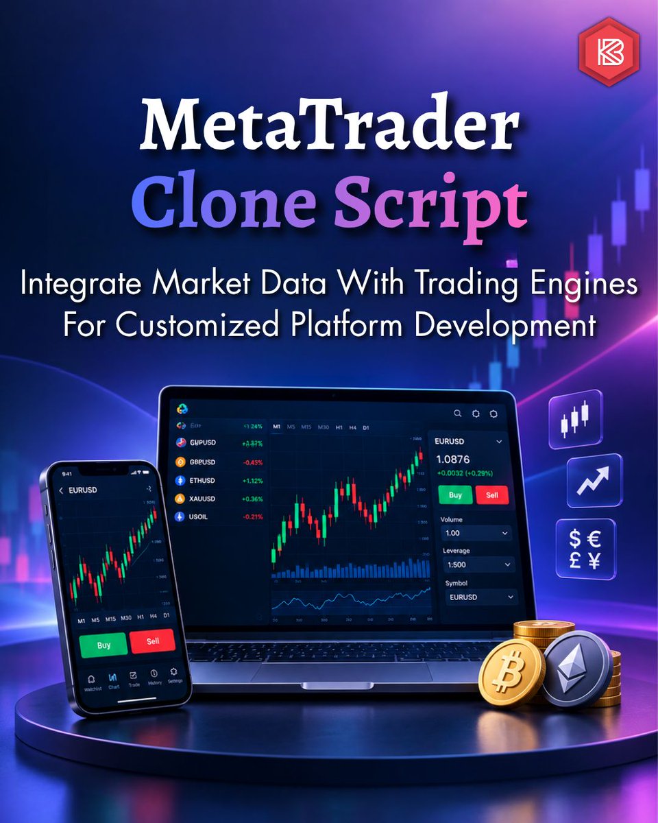 kryptobees's tweet photo. Launch a customized forex trading platform with a MetaTrader Clone Script designed for development and business requirements. Build around trading APIs and backend technology.
Visit us >> https://t.co/KBhTDO7Ync
#MetaTraderCloneScript #TradingSoftware #ForexPlatform #USA #UAE https://t.co/cpIqchflqF