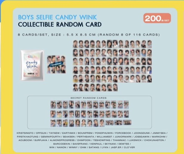 foamf89's tweet photo. WTS Boys random 5/10
กดของรอบพรีพรุ่งนี้จ้า
มี 20 ซอง (ไม่แกะ)

#GMMTVFANIVAL2026HappyFamily
#GMMTV https://t.co/O4NancwF2V