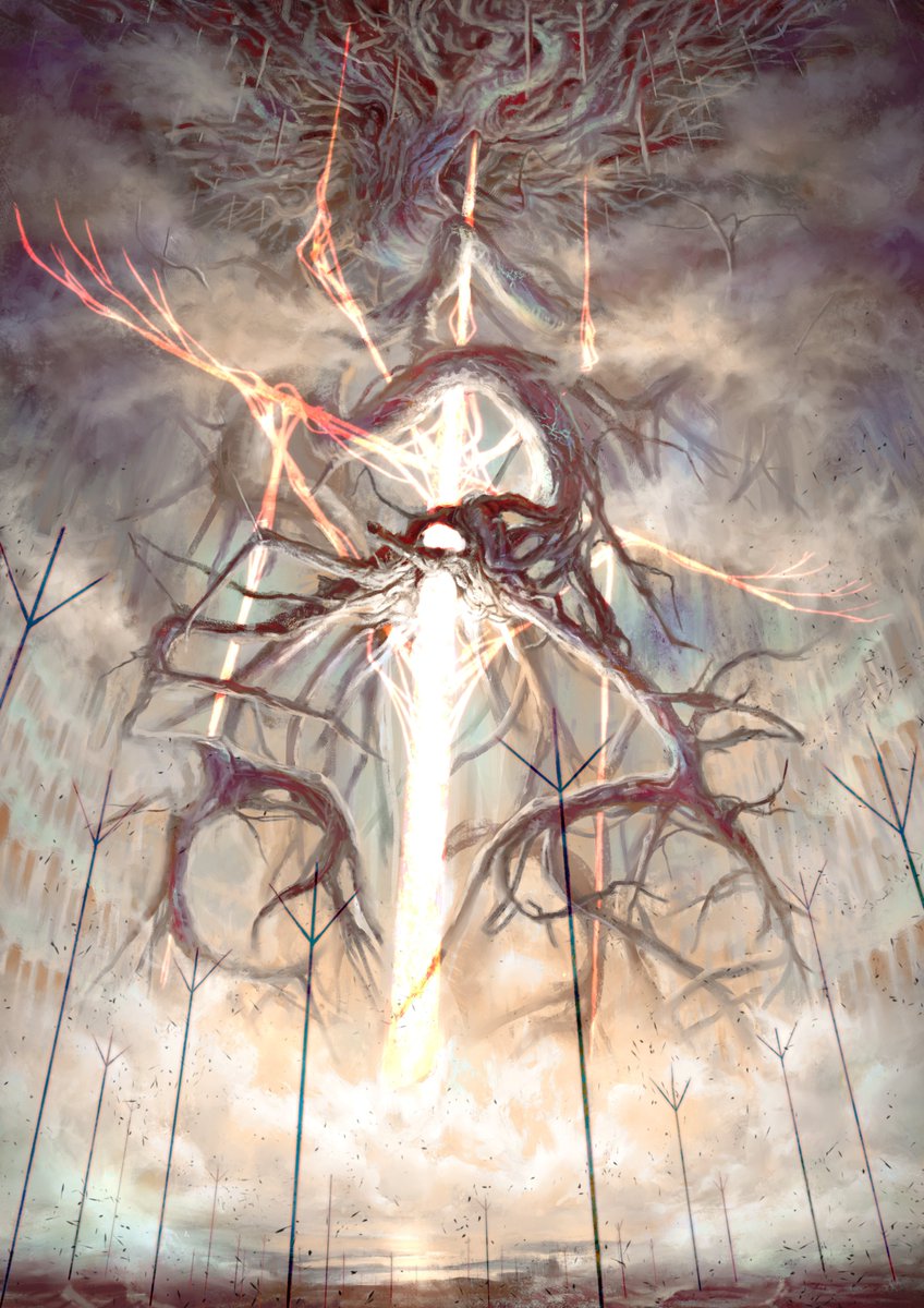 gaelya_art's tweet photo. Tree of Death https://t.co/t590yViijw