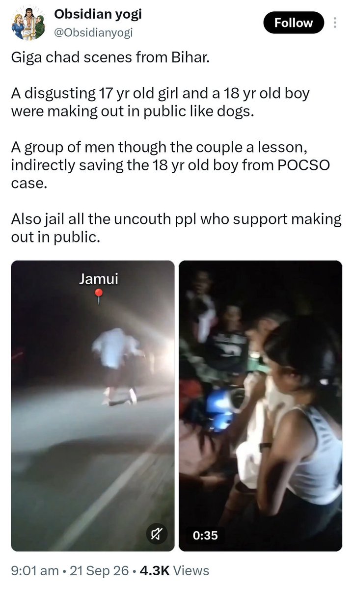 softdamage404's tweet photo. THE AUDACITY TO DEFEND THESE SICKOS ACCUSED OF SEXUALLY ASSAULTING A GIRL AND THEN SHAME THE COUPLE. 

WHAT THE ACTUAL FUCK IS WRONG WITH HIM??? https://t.co/j4KQy07Wlc
