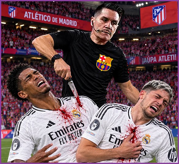 MasqMad's tweet photo. EL SICARIO CULÉ :: TIRAD SOBRE EL PIANISTA :: Más que Madridista :: MqM https://t.co/MqFFsDomih https://t.co/kM3M4xYHfS