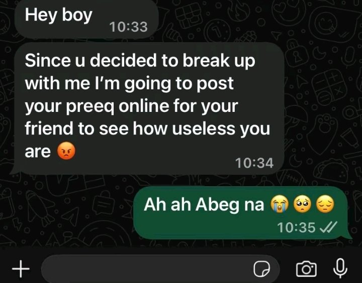 kincaid_wtf's tweet photo. Abeg nah 😭💔 https://t.co/GN8YBwdFmW