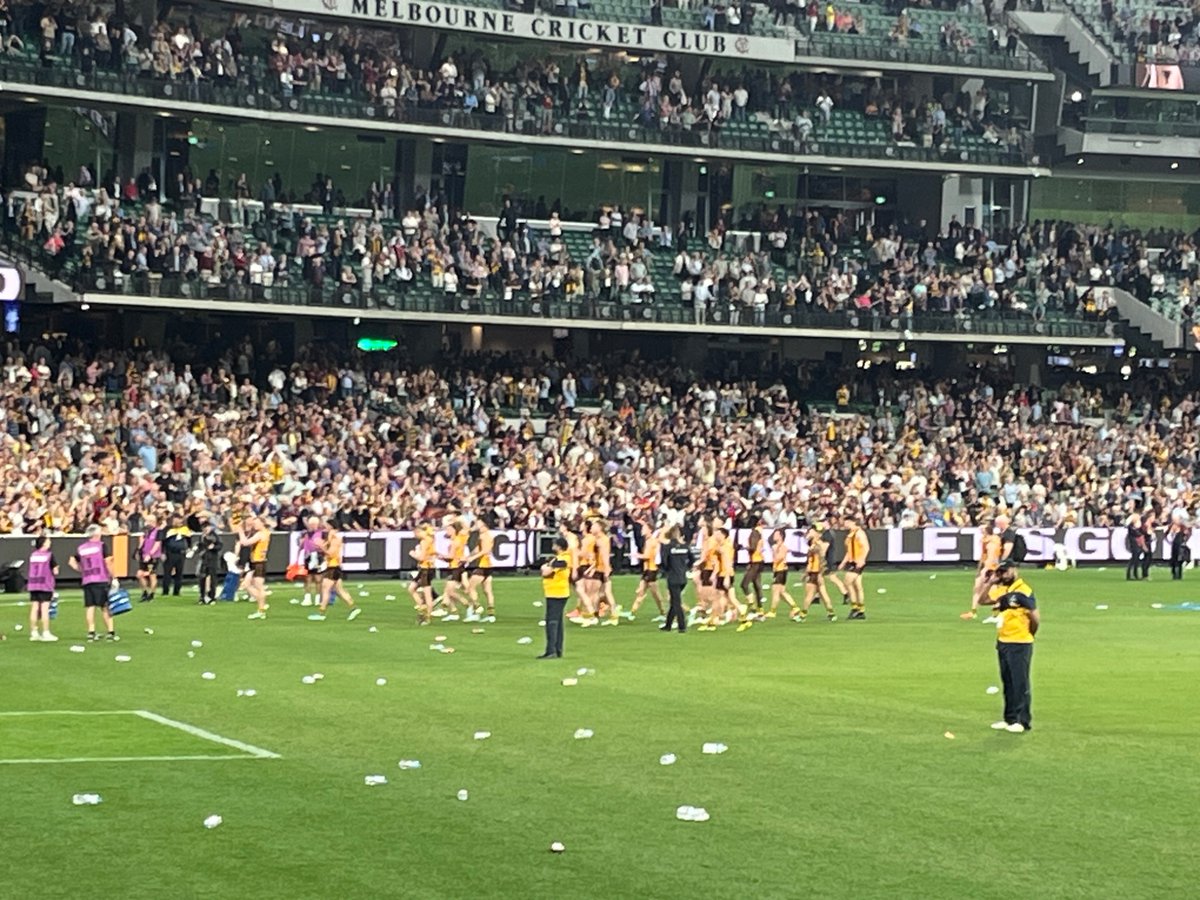 JeffDaw99327254's tweet photo. What a great game ๐ช๐ค ๐ฐShattered of the ๐ฉending โ
So proud of the Hawks for fighting hard until the end๐๐ Next year boys ๐ #AFLFinals #HawksLions ๐ช๐ค ๐ฆ๐บ https://t.co/VAVjIB90uf