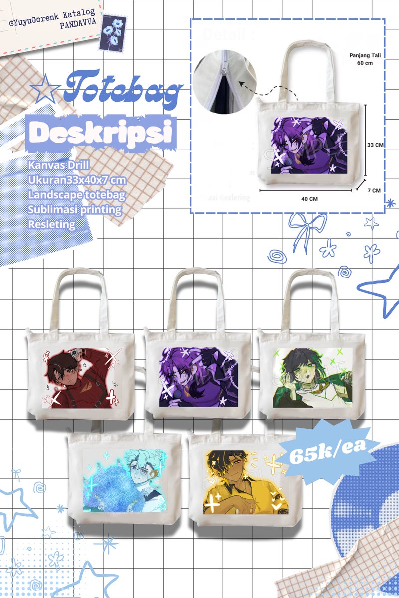 YuyuGorenk's tweet photo. ♟️.•｡ ♡ & 🔃 are very apeciated °.• 

MouYu PO & OTS Catalogue for #comipara7 is open!

🦋°.• 21- 26 September
⛵️.°• Pick-Up & Mail Order
✨️°｡• COMIPARA 7 
🧳•.° Waroeng Prikitiew J15-16
🗨 •°. PDVV, Genshin, KZSCR, HSR, ORV, Original, Genshin Zine
📎: https://t.co/NepTDHeShO