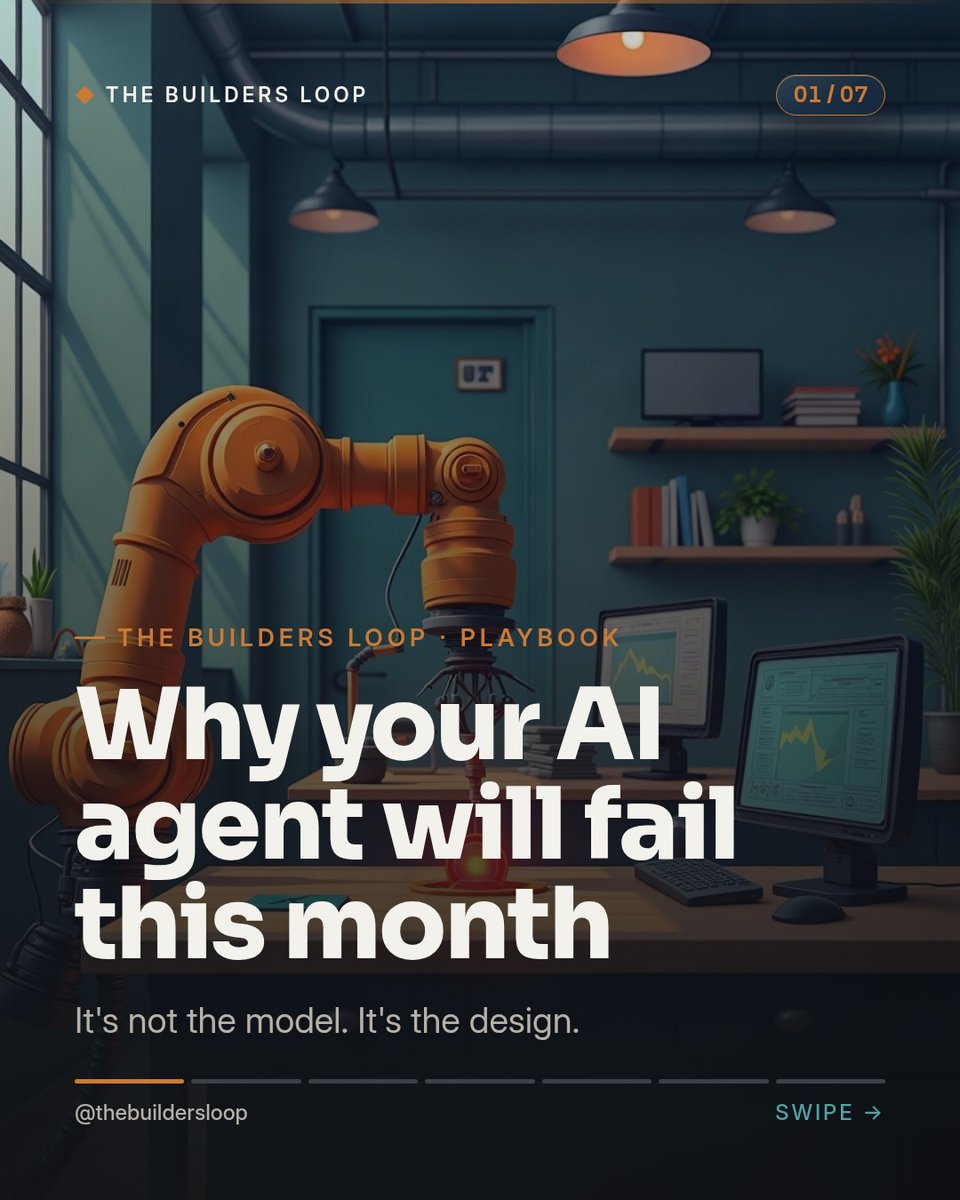 BibiMeccats53's tweet photo. Most AI agents fail quietly. They run, produce output, and seem fine—until a bad call involving a customer, contract, or money destroys trust. Build for bounded autonomy: automate repeatable steps, then require human approval at high-stakes https://t.co/lgkXU65psv