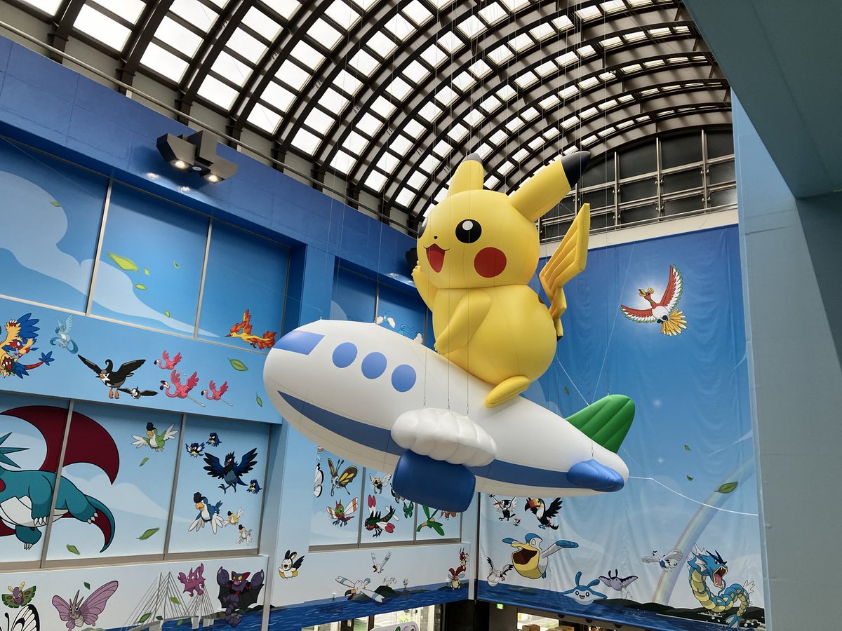 jisama269's tweet photo. ポケモン空港✈️
思った以上にポケモンだらけ！ https://t.co/V79iNzf6YF
