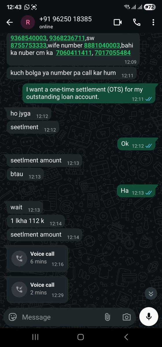 Expertonmy's tweet photo. Due to financial cress I missed the EMI of @HeroFinCorpLtd The recovery agent calling to my relatives and using abusive language and also send me fake notice on my WhatsApp pls take action need DND @RBI @RBIsays https://t.co/6nYPK6ejzW