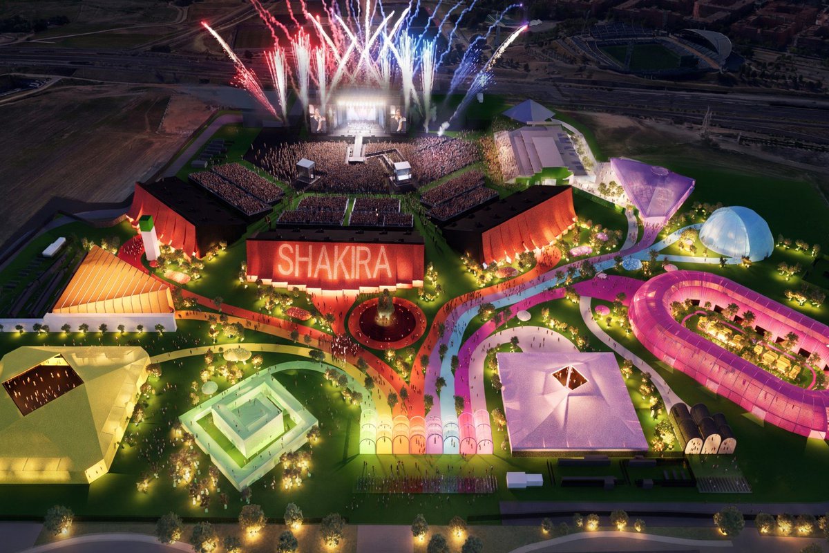 kohantoys's tweet photo. Se los repito por si no quedó claro:
BKARKE INGELS DISEÑÓ UN ESTADIO  PARA SHAKIRA EN MADRID SE LLAMA MACONDO PARK Y LES JURO QUE TODO ES VERDAD https://t.co/p775V6GYU0