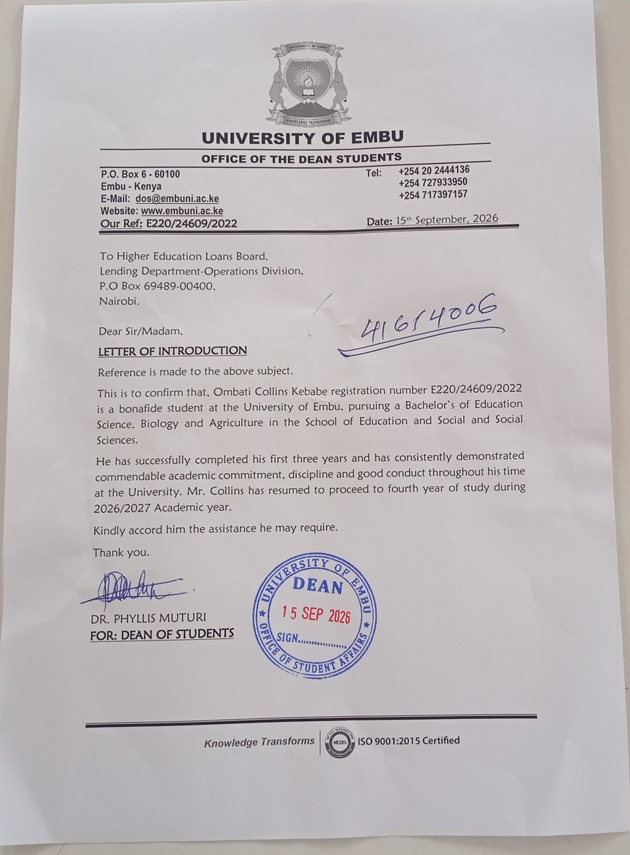 CEdify96399's tweet photo. @HELBpage Hey?Here is the letter from the dean confirming I'm still in session,been sending you emails no response. https://t.co/7qrKJCljZR