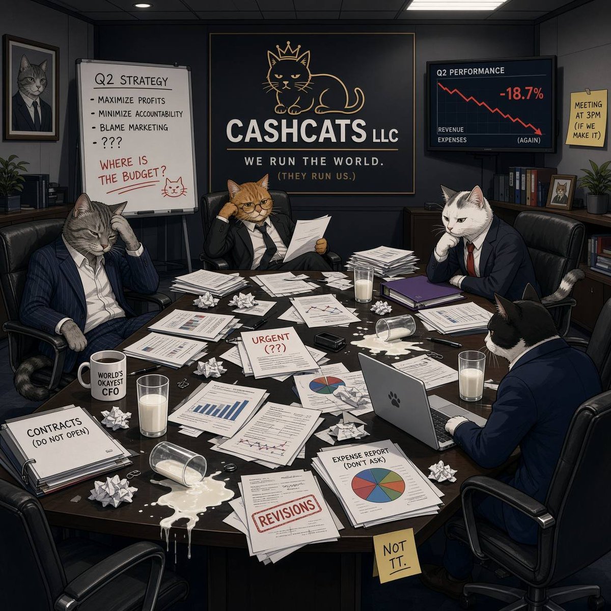 PeterAmazue's tweet photo. Every trade on $CASHCATSLLC feeds the burn π₯ LP fees β buyback β zero address. Supply only shrinks. The cats don't sell β they burn. π±πΈ
@CashCats_LLC
#burn #CASHCATSLLC https://t.co/kmLuYcSZIr