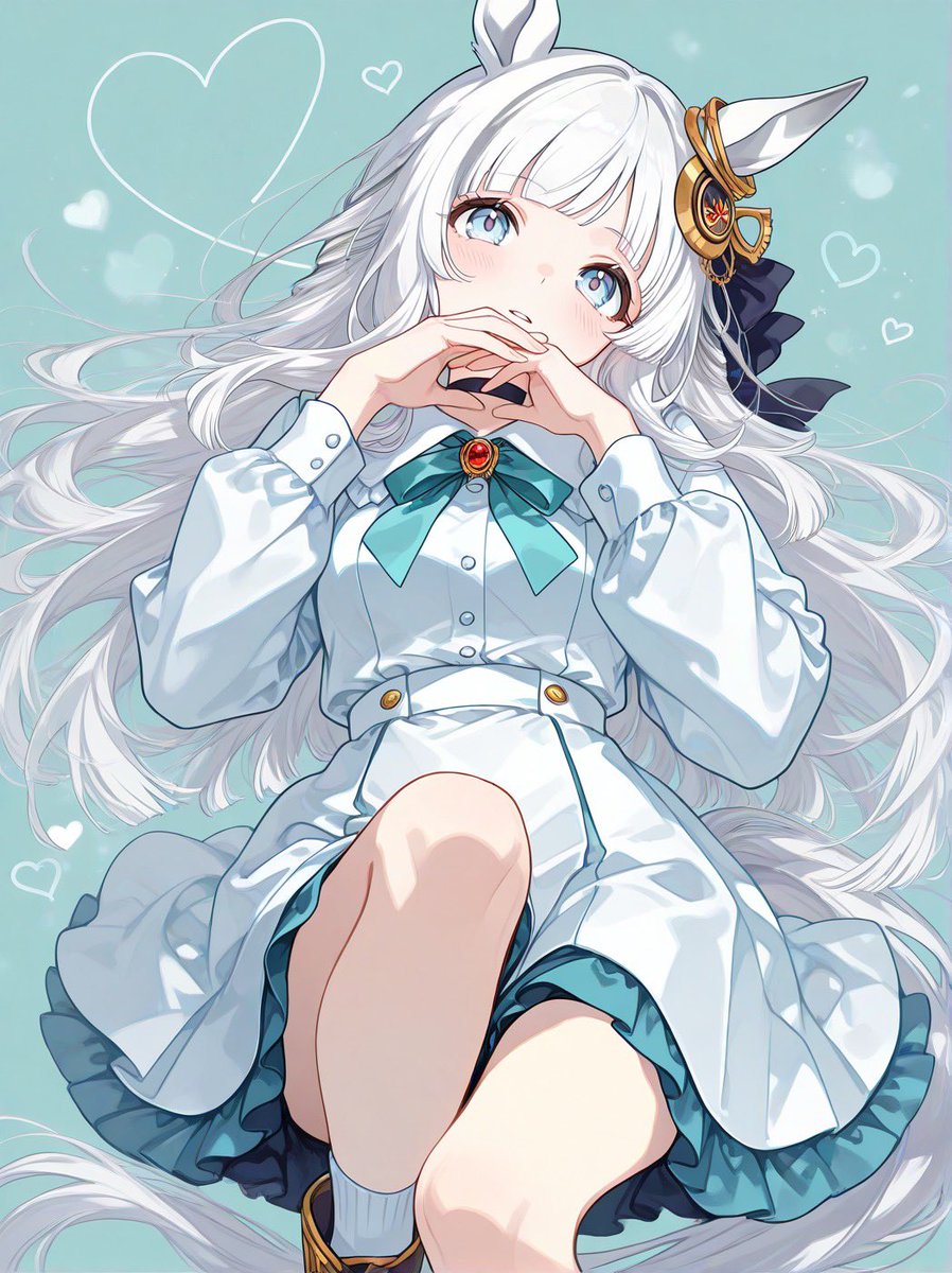 Ryu_am08's tweet photo. クロノジェネシス
　　　と
シロノジェネシス

#ウマ娘
#クロノジェネシス
#AIart️️️️️️️️️️️️️️️️️️️️️️️️️️️️️️️️️️️️️️️️️️️️️️️️️️️ https://t.co/q2GXx9K25h