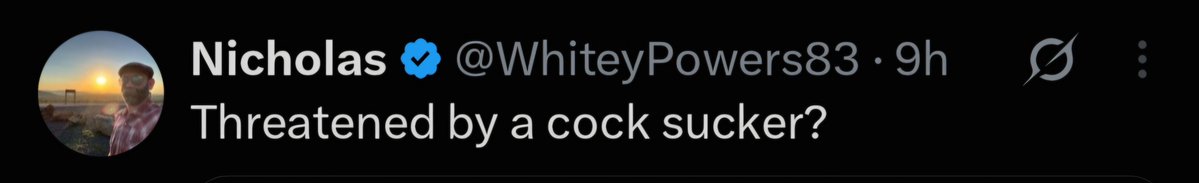 Kvlt369's tweet photo. @howlinghowler_ Lol Project a little harder. You christians brag about slaughtering Whute Pagans all of the time. There's a christard advocating such in the comments under this very post and this is when christians aren't talking about male genitalia and gay sex. https://t.co/ppZT5crGlM