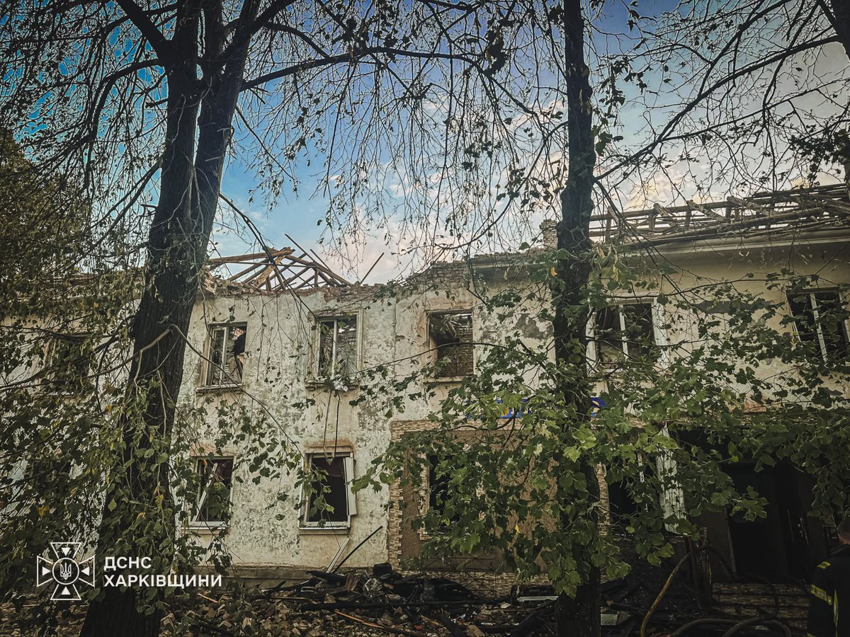 ZelenskyyUa's tweet photo. A vicious, deliberate Russian attack on Zaporizhzhia began last evening. Nine-story residential buildings, a university facility, a shopping mall, and a boiler house were damaged. As of now, five people have been reported injured, and some residents were evacuated. In Lozova, Kharkiv region, a woman was killed in a drone strike. My condolences to her family and loved ones. Three other people were injured. Overall, the Russians struck 10 of our regions in the evening and throughout the night.

Russia is not backing down from its escalation and is sending many signals that it is ready to expand the war. All of this is happening as the stability of the world has already been shattered by this war. We must continue pressuring the aggressor to bring this war to an end. Every response and every long-range sanction is part of the pressure that is actually working, and the world can feel it.  But diplomacy must work in parallel. At the UN General Assembly, we will discuss how we can achieve peace through joint efforts. This is the main task that all leaders should be working on. I thank everyone who is helping.