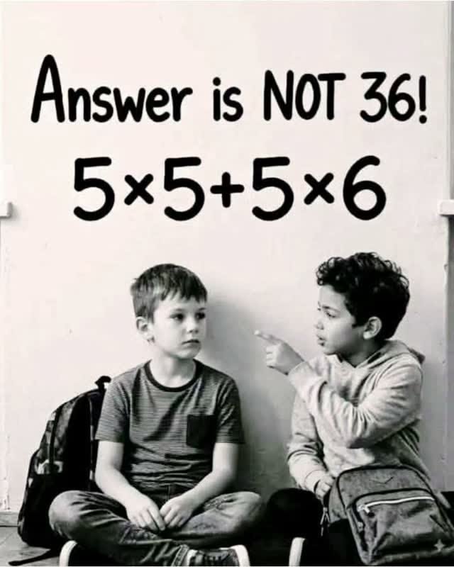 Clara99Maths's tweet photo. Answer is not 36

Think wisely https://t.co/yMMM4fKAGl