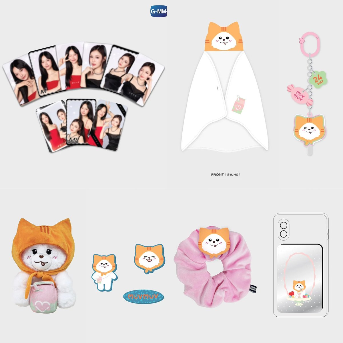 badubbadabe01's tweet photo. ALL MUVMUV &amp; MILKLOVE’s MERCHANDISE 💚💖✨

#GMMTVFANIVAL2026HappyFamily
#MilkLove #มิ้ลค์เลิฟ https://t.co/OoOqC0JMZr