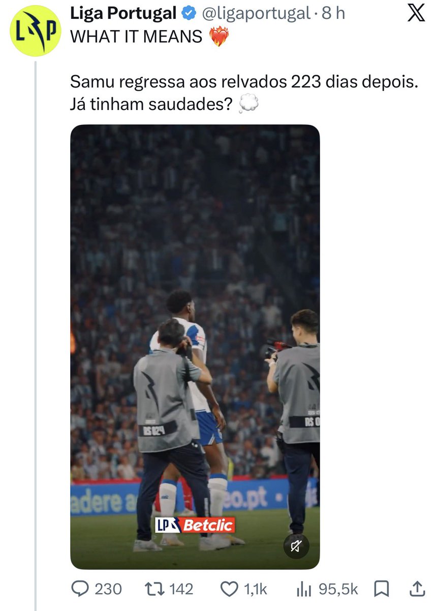 Fabio_9_B's tweet photo. Promover um jogador que 2 minutos antes agride o adversario com total impunidade. 
Liga portuguesa meus amigos https://t.co/Z9brrkNVGf
