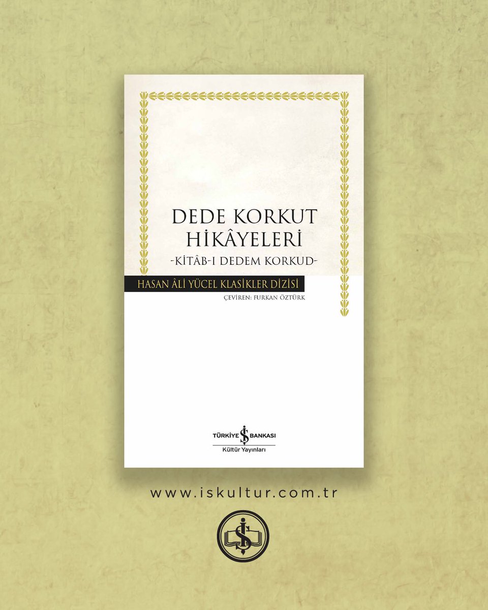 iskultur's tweet photo. Dede Korkut (tahmini olarak 9-11. yüzyıl) Oğuzların Bayat boyundan, yarı efsanevi bir bilge ve kendi adını taşıyan destansı hikâyelerin anlatıcısıdır. Hakkındaki bilgiler büyük ölçüde rivayetlere ve “Dede Korkut Hikâyeleri”nde yer alan ifadelere dayanır. Hikâyelerinde Oğuzların geleneklerini, yaşantılarını ve çeşitli olaylar karşısındaki tutumunu anlatan Dede Korkut ozanlar piri olarak nitelenmiş, coşkulu bir üslupla aktardığı destanlarında iyiliği, doğruluğu ve erdemli olmayı öğütlemiştir. Sözlü halk edebiyatının ürünü olan destanları yüzyıllar boyunca yaşamış, 15. yüzyılda yazıya geçirilerek günümüze ulaşmıştır.
 
“Dede Korkut Hikâyeleri –Kitâb-ı Dedem Korkud–”, Furkan Öztürk’ün çevirisiyle Türkiye İş Bankası Kültür Yayınları’nda.
https://t.co/8s4Mx6SSng

#DedeKorkutHikâyeleri #KitabıDedemKorkud #HasanÂliYücelKlasiklerDizisi #İşKültür #TürkiyeİşBankasıKültürYayınları