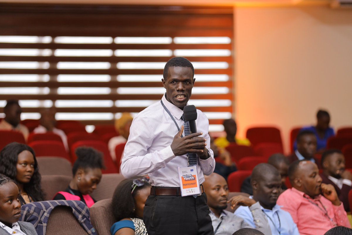NimdUganda's tweet photo. Over 70% of Uganda’s population is under 30. @NimdUganda does not take this statistic lightly. Youth representation in Uganda’s formal political structures has increased, but meaningful influence has not always followed. 

The #NationalYouthSymposium26 aims to close this gap by bringing young leaders face to face with the institutions that are meant to be accountable to them and not just about them.

#SADU @EUinUG @Restless_Uganda @SensitiseUg @Mglsd_UG @upfya_org