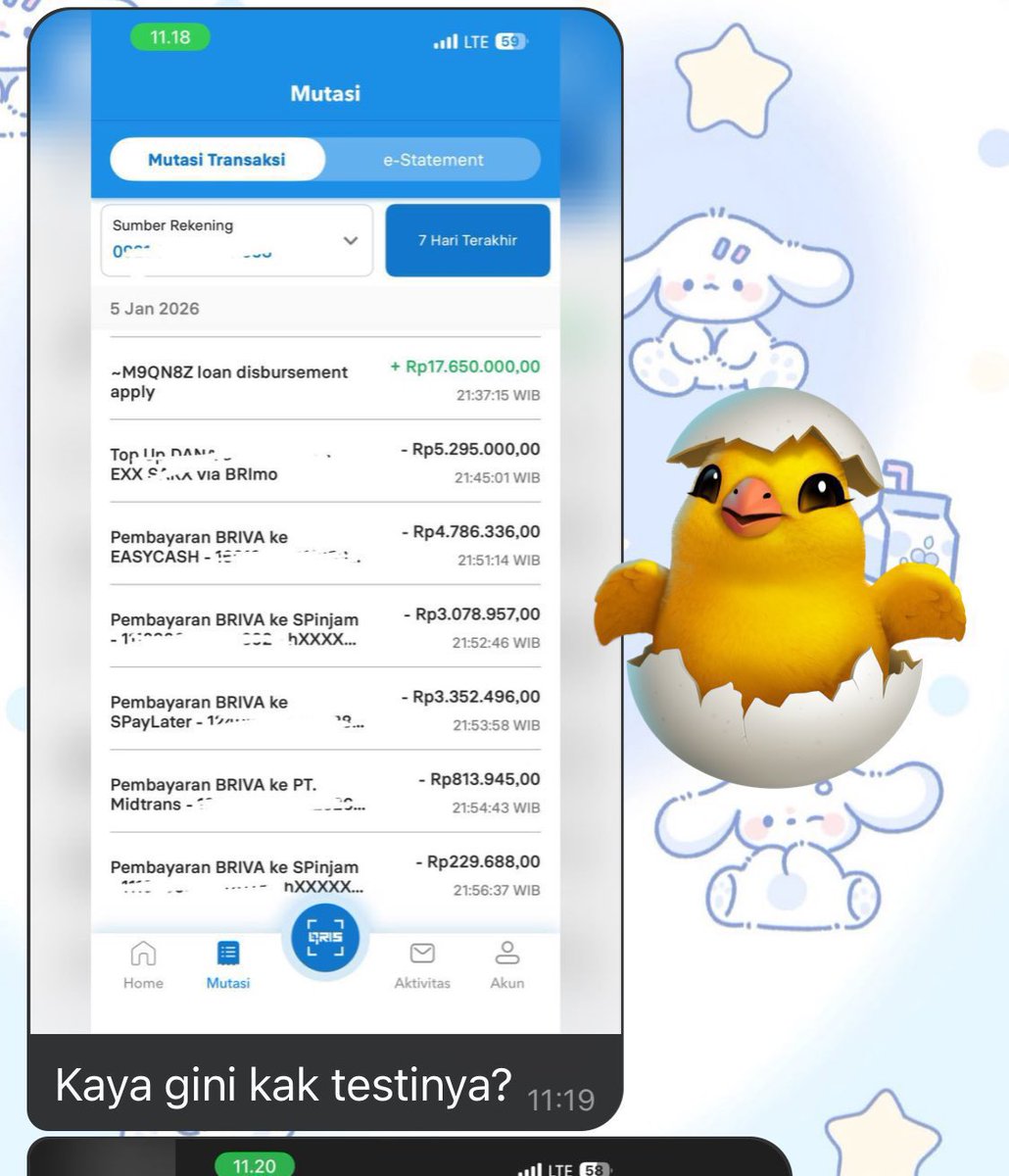 michizenx's tweet photo. 123 #zonauang 

capek di tagih cicilan spaylatter,spinjam, akulaku tapi belum japo, yuk sini aku bantu joki pinjol daripada galob tulob dan debt free | jangan nunggu tagihanmu telat dan banyak tolakan, fee kecil dan di akhir ya✨ 

#bealanja #pinjol #paylater https://t.co/8d90asCtOA