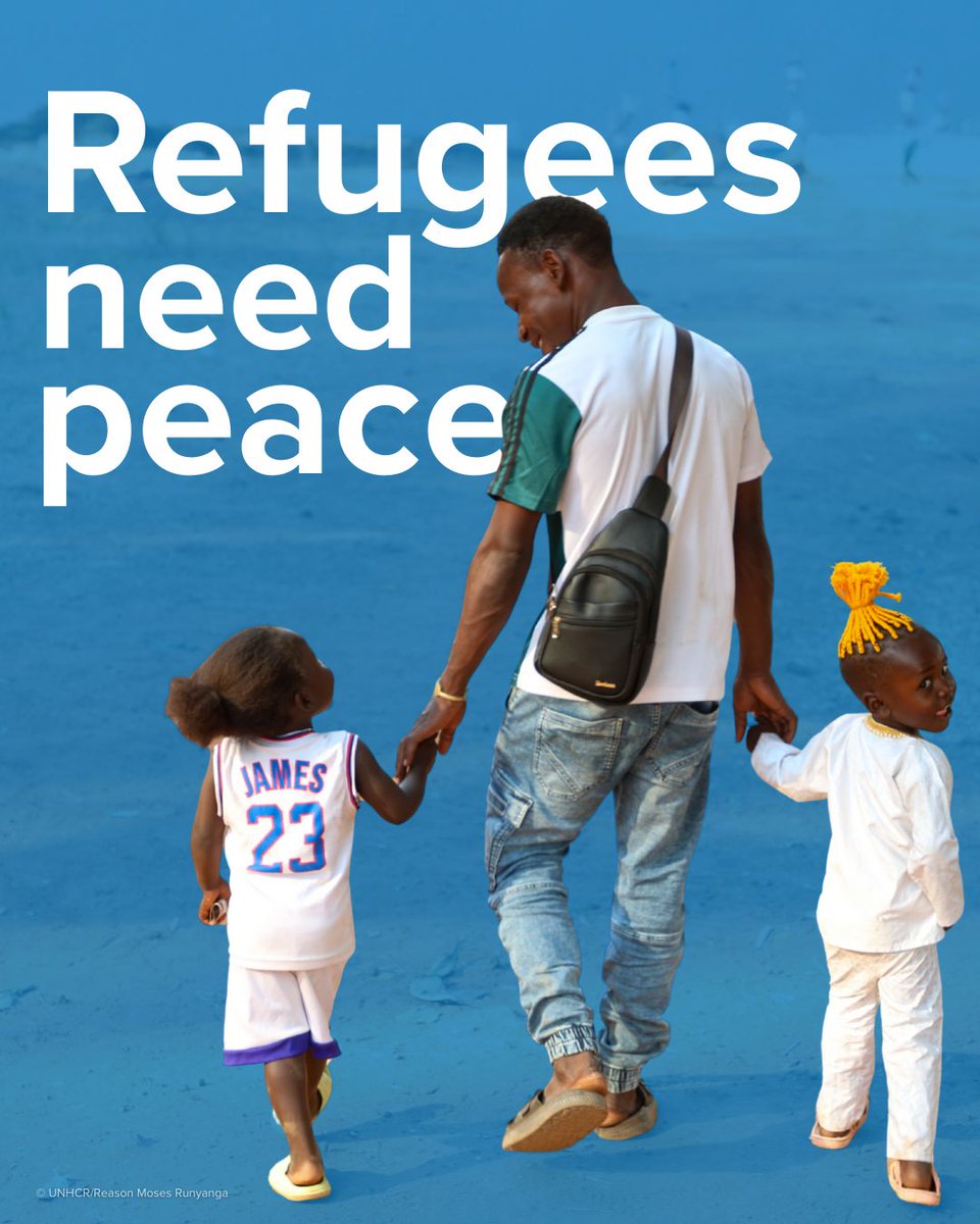 Refugees's tweet photo. Behind every refugee is a life interrupted by war, conflict or persecution.

Peace is the most urgent form of protection they need.

#InvestInPeace https://t.co/bVSNCxP7HD