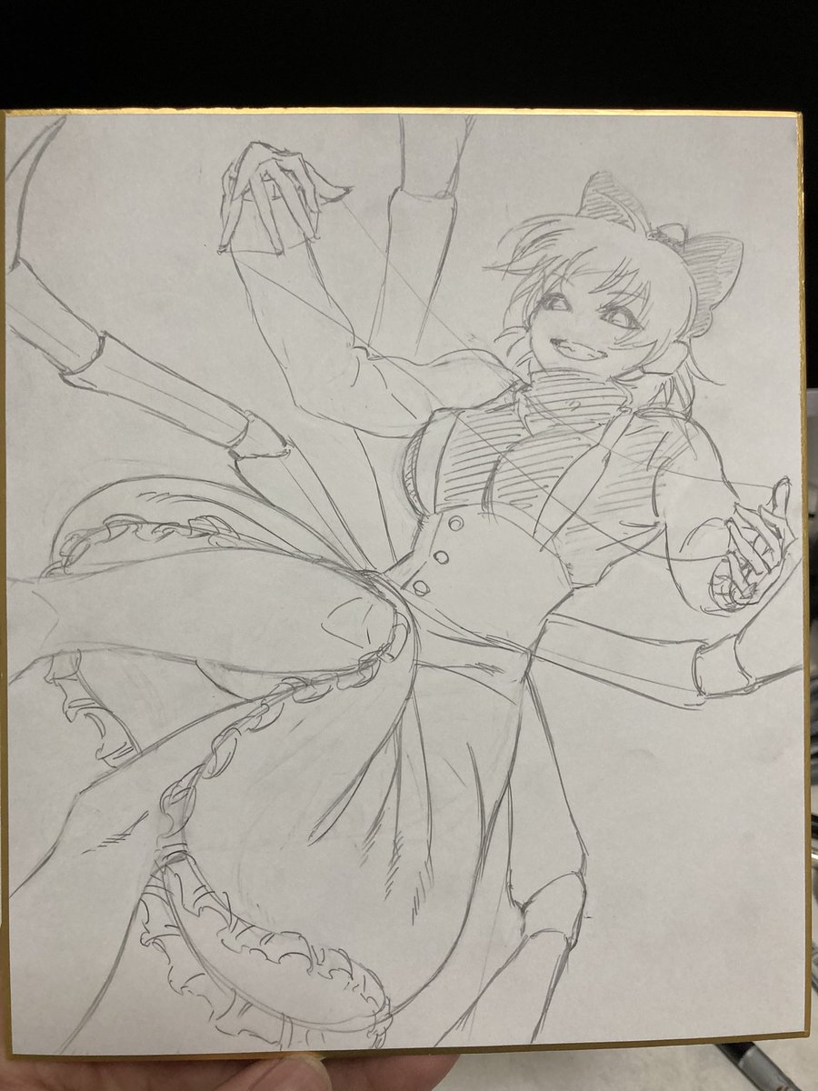 oZma___2's tweet photo. 下描き之助 https://t.co/QchhIGVaMx