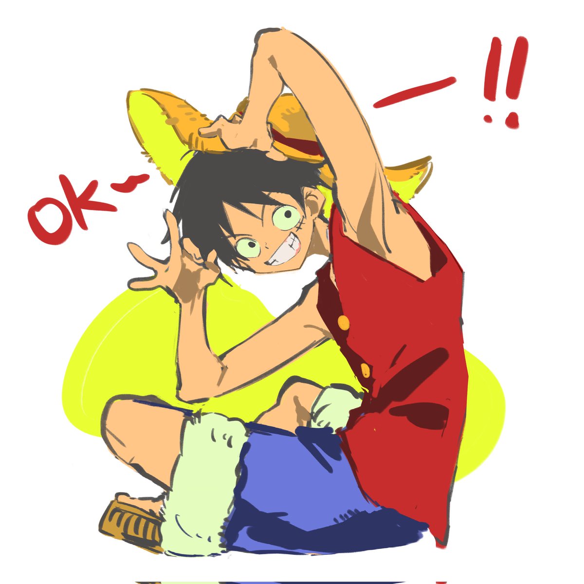 abaolikebz's tweet photo. 之前画的路飞
#onepiece #Luffy https://t.co/yMTEN6CCqW