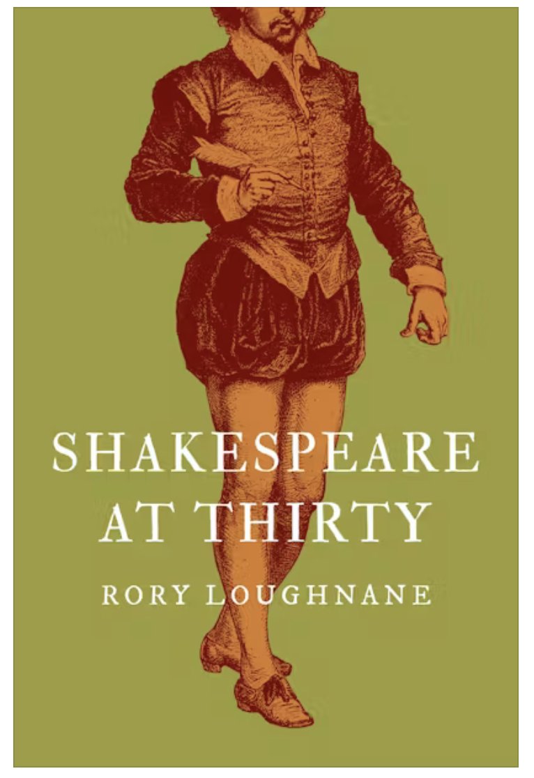 loughnrv's tweet photo. One month to go!  

Shakespeare at Thirty will be published by @PrincetonUPress on 20 October.   

A book about Shakespeare before he became Shakespeare: the first thirty years, the experiments, the failures, and the conditions that made a writing life possible. https://t.co/gCSfJszBk7