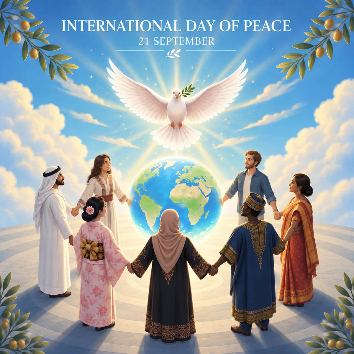favot17616's tweet photo. 🕊️ اليوم الدولي للسلام | 21 سبتمبر
السلام ليس فقط غياب الحروب.. بل هو أن يعيش كل إنسان آمنًا، حرًا، ومصان الكرامة.
فلنجعل السلام ثقافة نعيشها كل يوم؛
بالتسامح، واحترام الاختلاف، ونبذ العنف، والوقوف إلى جانب كل إنسان يحتاج إلى الحماية والدعم. 🤍
السلام حق لكل إنسان.. وفي كل مكان. https://t.co/NVakSmcdUk