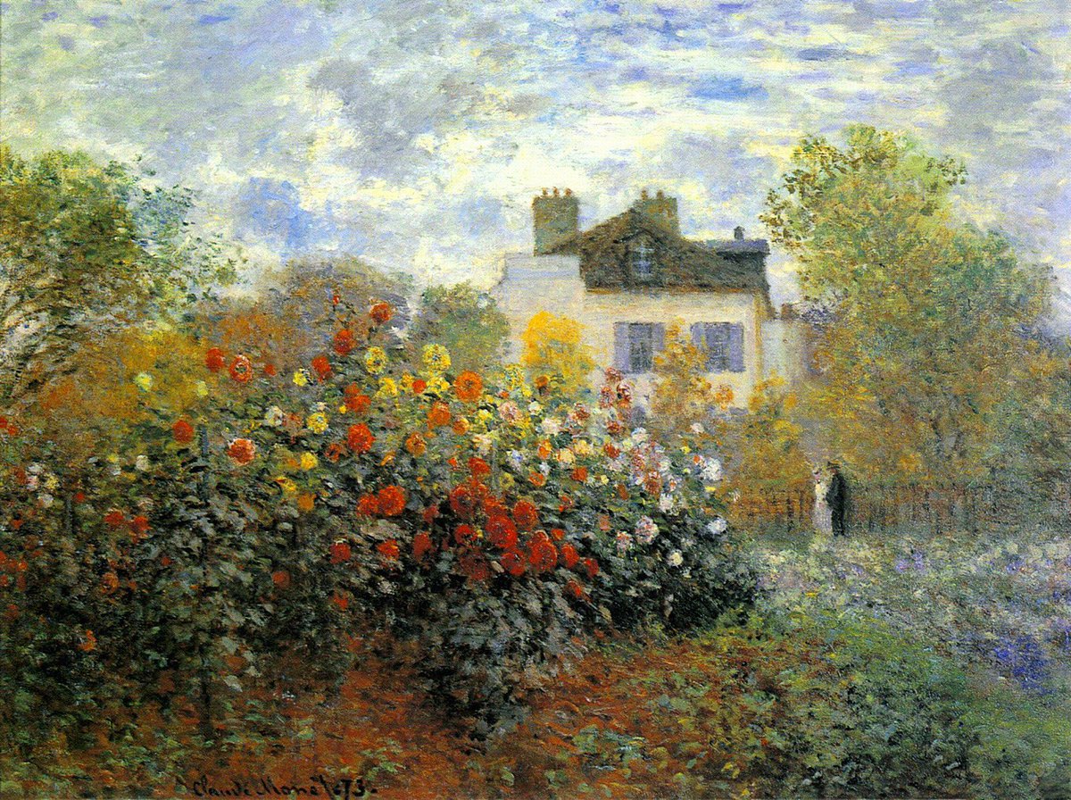JimBeattie18's tweet photo. The Garden at Argenteuil  1873
•
Claude Monet https://t.co/e7KiwrKXIu