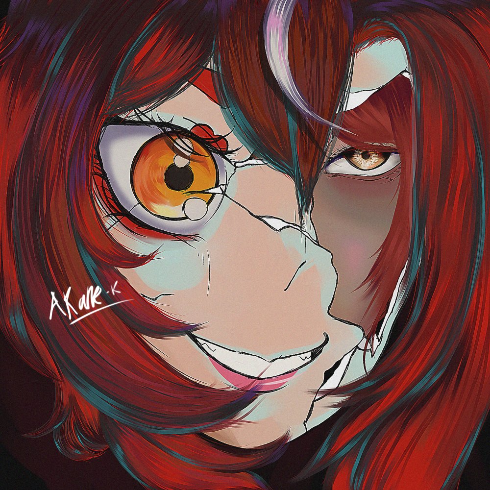 AkaneKitsuio's tweet photo. @kounamamoriii Rn I'm doing free commissions so I can have more poof of art when I do full commissions! Here's done I did for my own😖❤️ https://t.co/1ILQkzKfso