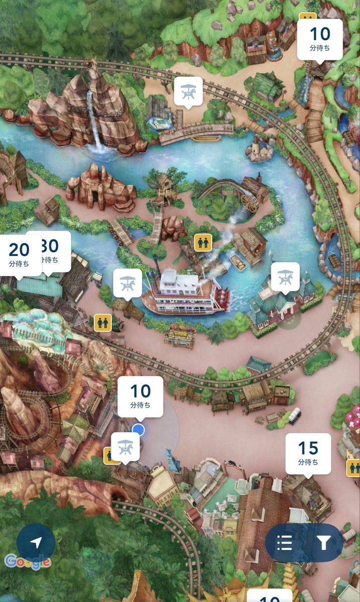 byakua08's tweet photo. 今日の陸🏰15:50
シルバーウィークなのに
台風大雨で10分待ちビッグサンダー😂

キャストさん
「ビッグサンダーマウンテンへようこそー！
こちら、スプラッシュマウンテンよりも濡れまーす！ようこそー！！」

爆笑しながら乗ったよねw https://t.co/nuEbMys9Pu