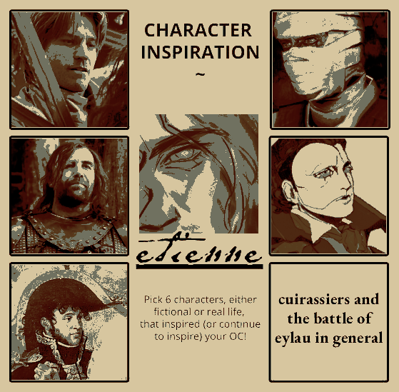 DD0LLF4CEDD's tweet photo. ||.  Do You Understand.

jaime lannister (got)
sandor clegane (got)
joachim murat (historical)
joshua graham (fonv)
the phantom (poto) https://t.co/5lAks40AqL