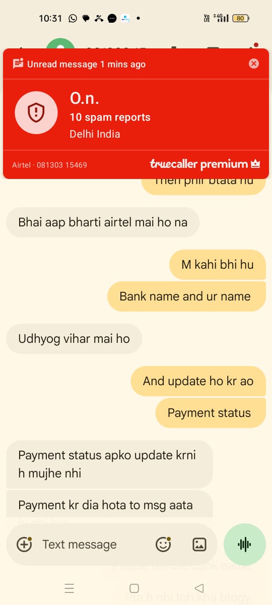 mmansiverma's tweet photo. @rblbank @RBI  I am receiving Visit  threatening calls and messages from Rbl credit card  8130315469. Kindly look into this matter urgently and take appropriate action against the recovery agents. Kindly provide dnd and stop harassing me. https://t.co/B5ANuY1RSj