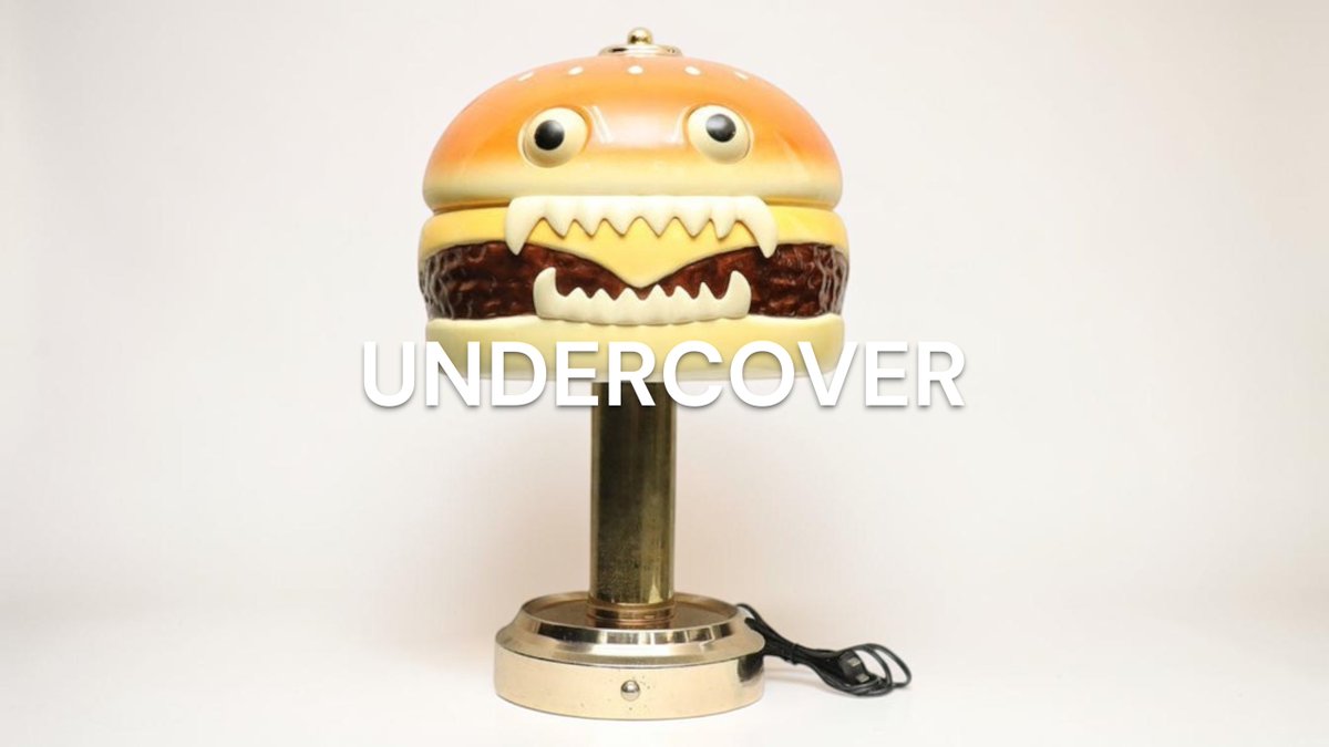 KINDALSANCHA's tweet photo. 【買取事例】 
2002年初期モデル (height of 45 cm)
UNDERCOVER HAMBURGER LAMP
お買取りいたしました！  
1点からOK！ 査定無料・古いモデルも大歓迎です！   
"秋冬アイテム買取強化中"   
📍Kindal三軒茶屋店
#買取 #UNDERCOVER #MEDICOMTOY #ブランド古着 #三軒茶屋 https://t.co/8MJjqM9Ad2