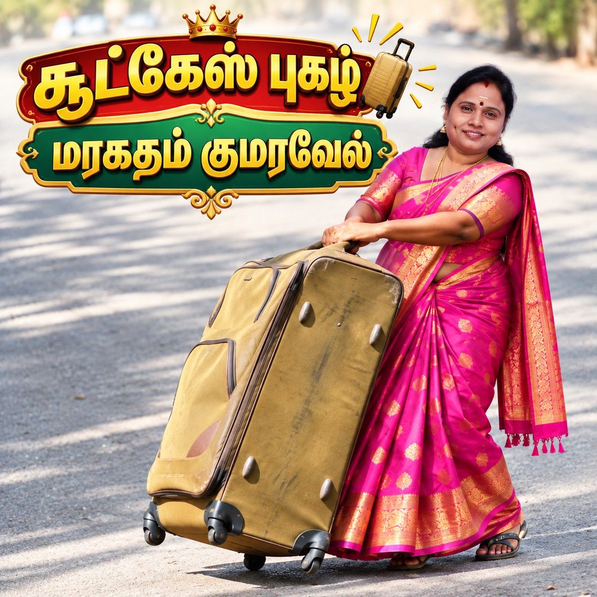 DMKNRIWing's tweet photo. அவர்கள் சூட்கேஸ் வாங்கியதால் திணிக்கப்பட்ட இடைத்தேர்தல் இது.

சூட்கேசையும் ஆணவத்தையும் திமுக உடைக்கும். https://t.co/IPxcYuwsOf